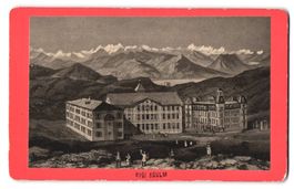 Fotografie Rigi-Kulm, Blick auf das Hote