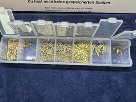 Echtes Sterling-Silber (925), vergoldet – Restposten