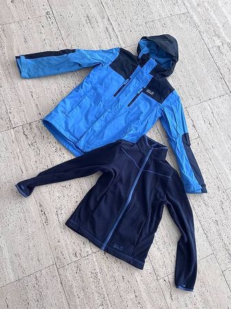 Jack Wolfskin 3 in 1 Regenjacke / Winterjacke Gr. 152