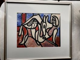 Bruno A. Weber (1918 - 1978)                    Farbe/Tusche
