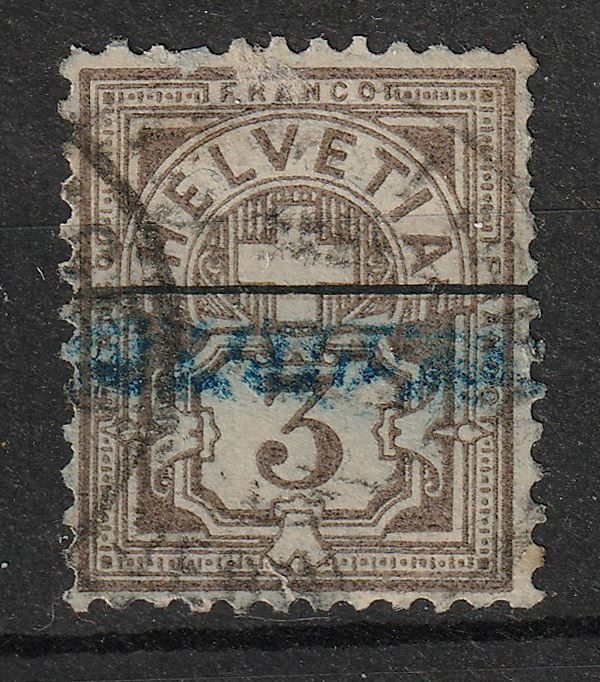 Tutti i francobolli: 1894 Ziffermuster 59B – Usato da Arlesheim venduto da gaugi43