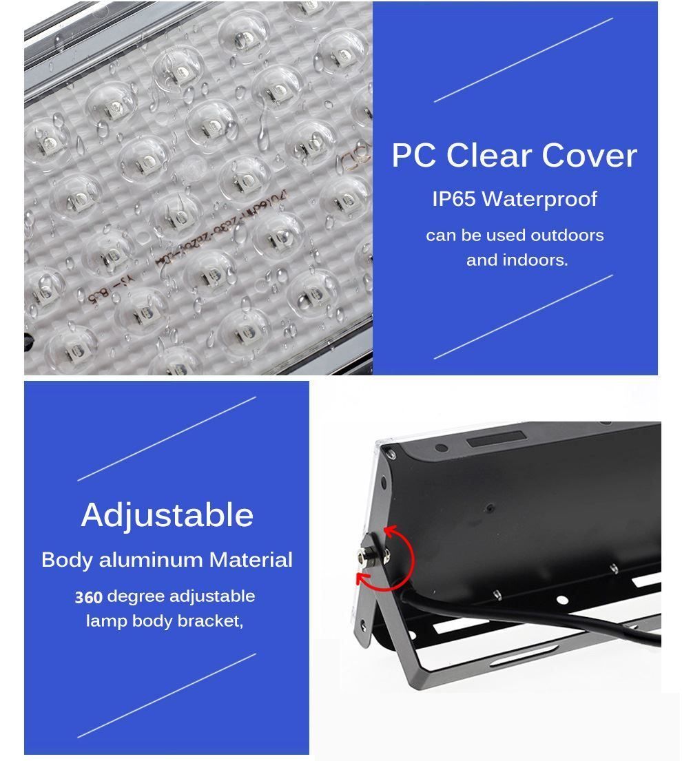 Lampade: 50W LED UV Schwarzlicht mit Stecker – Nuovo (secondo la descrizione) da Thun venduto da 365buy 6