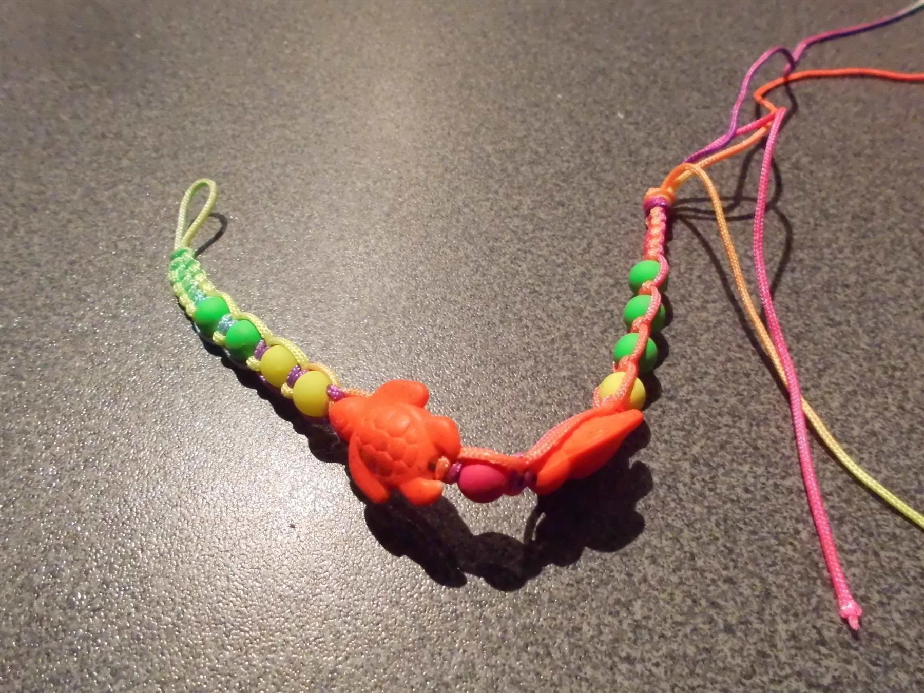 Bracciali & Braccialetti: Bändeli, farbig, Schildkröten orange – Usato da Zürich venduto da abraxas1291