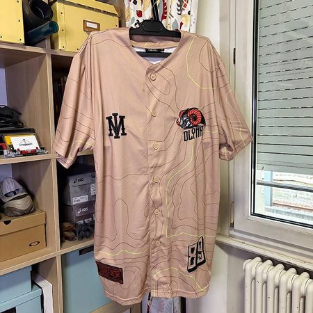 Maillot boutonné Dolly Noire, Streetwear, S-M (Oversize)