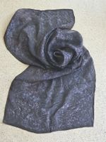 Seidenschal, Unikat, 35x135