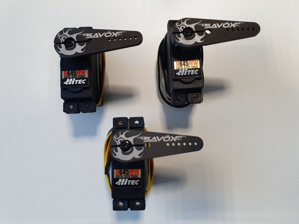 3x Hitec Servo D645MW, neuwertig Kaufen auf Ricardo