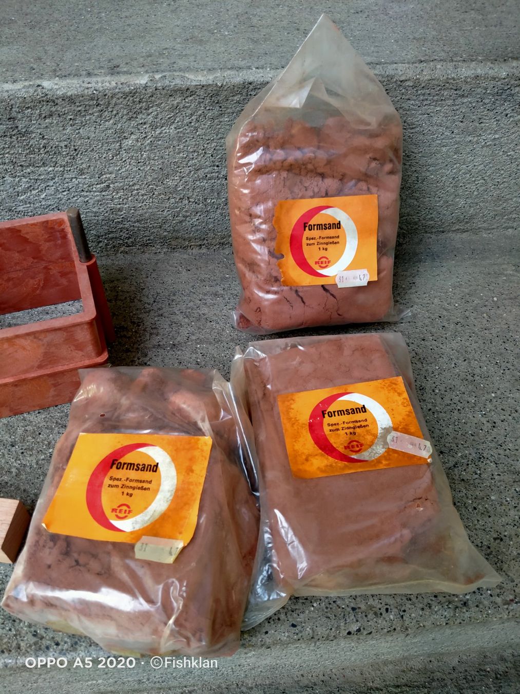 Spielzeuge: Formkasten & 3kg Formsand / Zinn giessen – Gebraucht aus Küssnacht am Rigi von WorthPoint 2