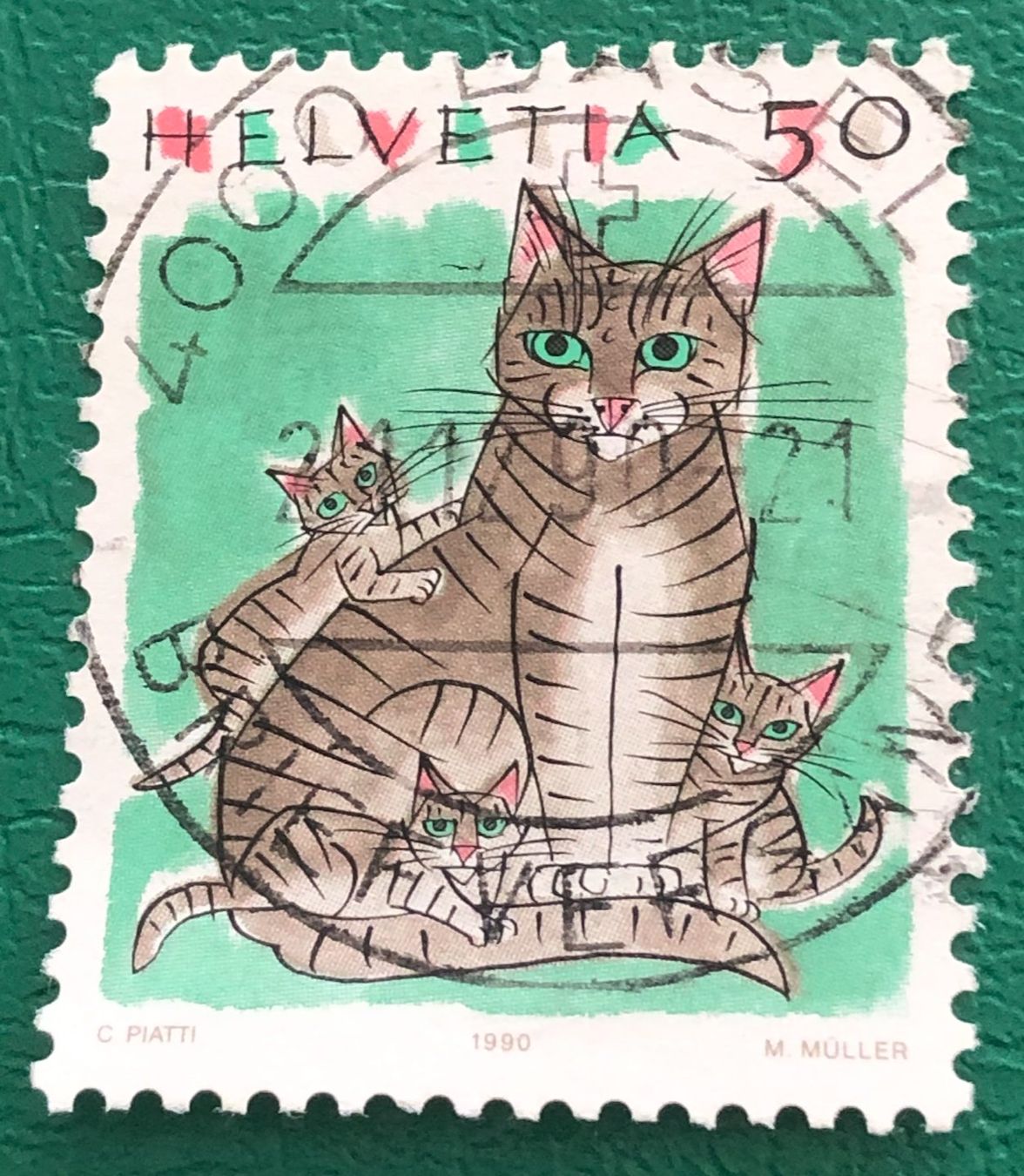 Alle Briefmarken: CH Briefmarken Vollstempel   – Gebraucht aus Aarau von Billa007