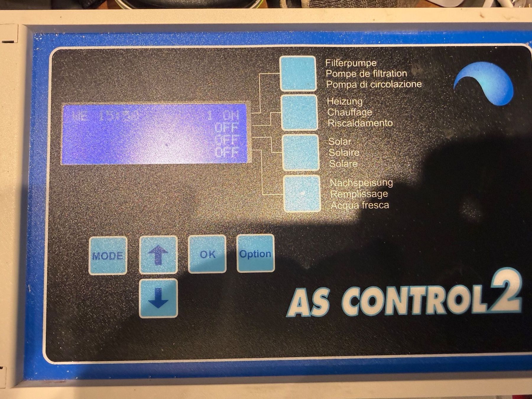 Systèmes de contrôle: AQUA SOLAR AS Control 2 régulateur pour piscine – D'occasion à Celigny par AziwA