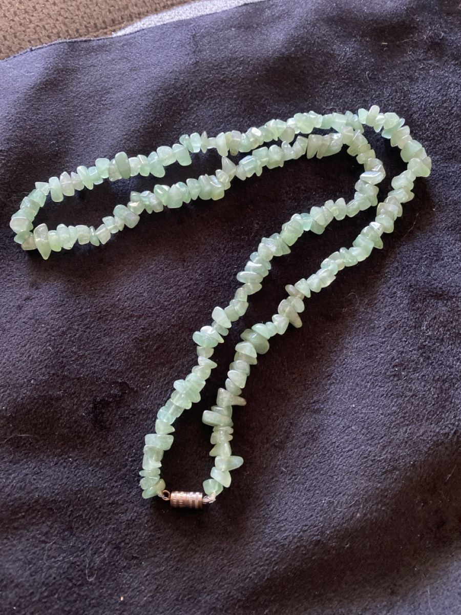 Catenine: Echte Set Jade Kette Ohrrige Armband 65cm – Usato da Läufelfingen venduto da Alles_Garantie 1