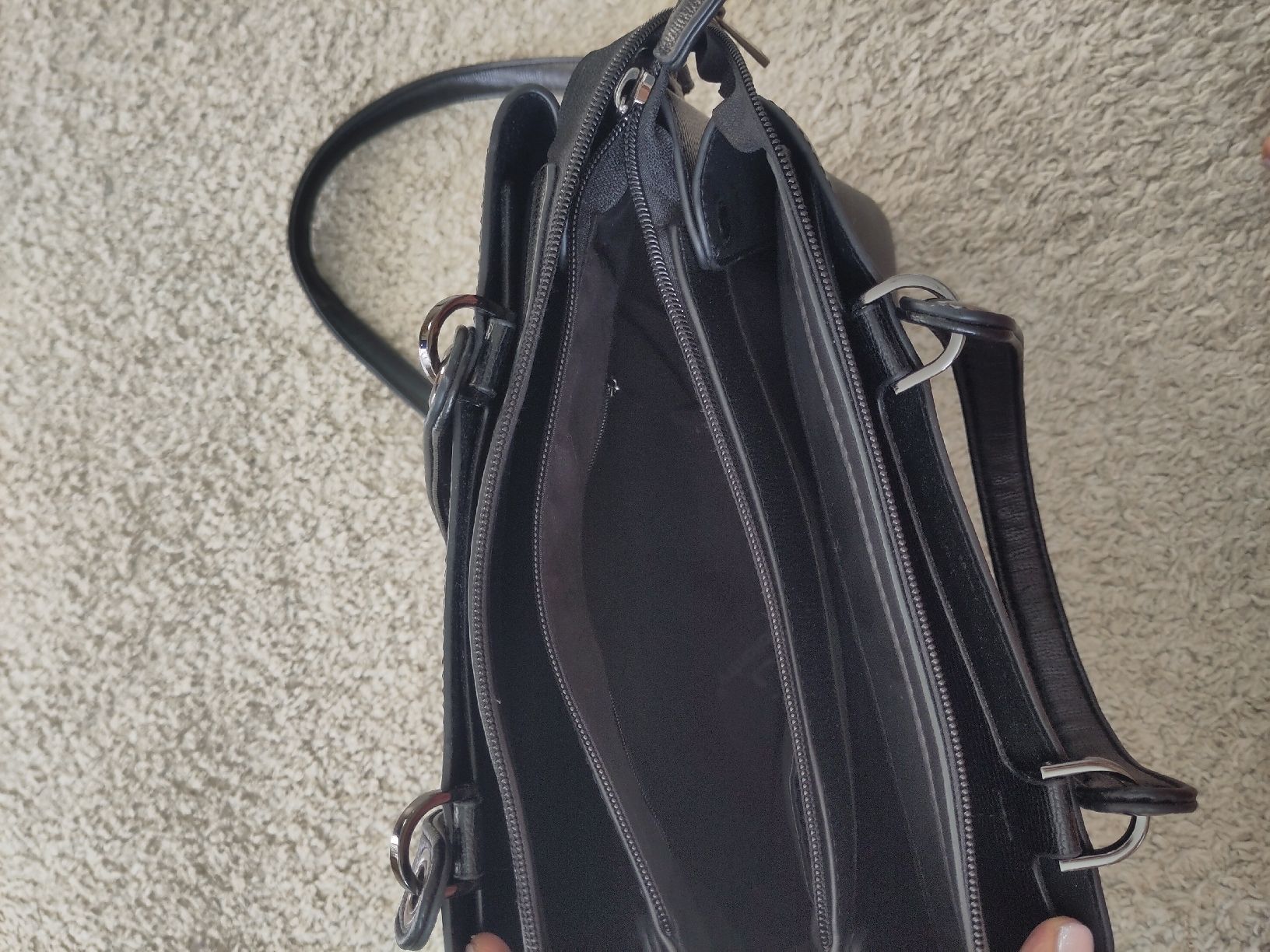 Borse: Elegante schwarze Handtasche – Usato da Ettenhausen TG venduto da Laib 3