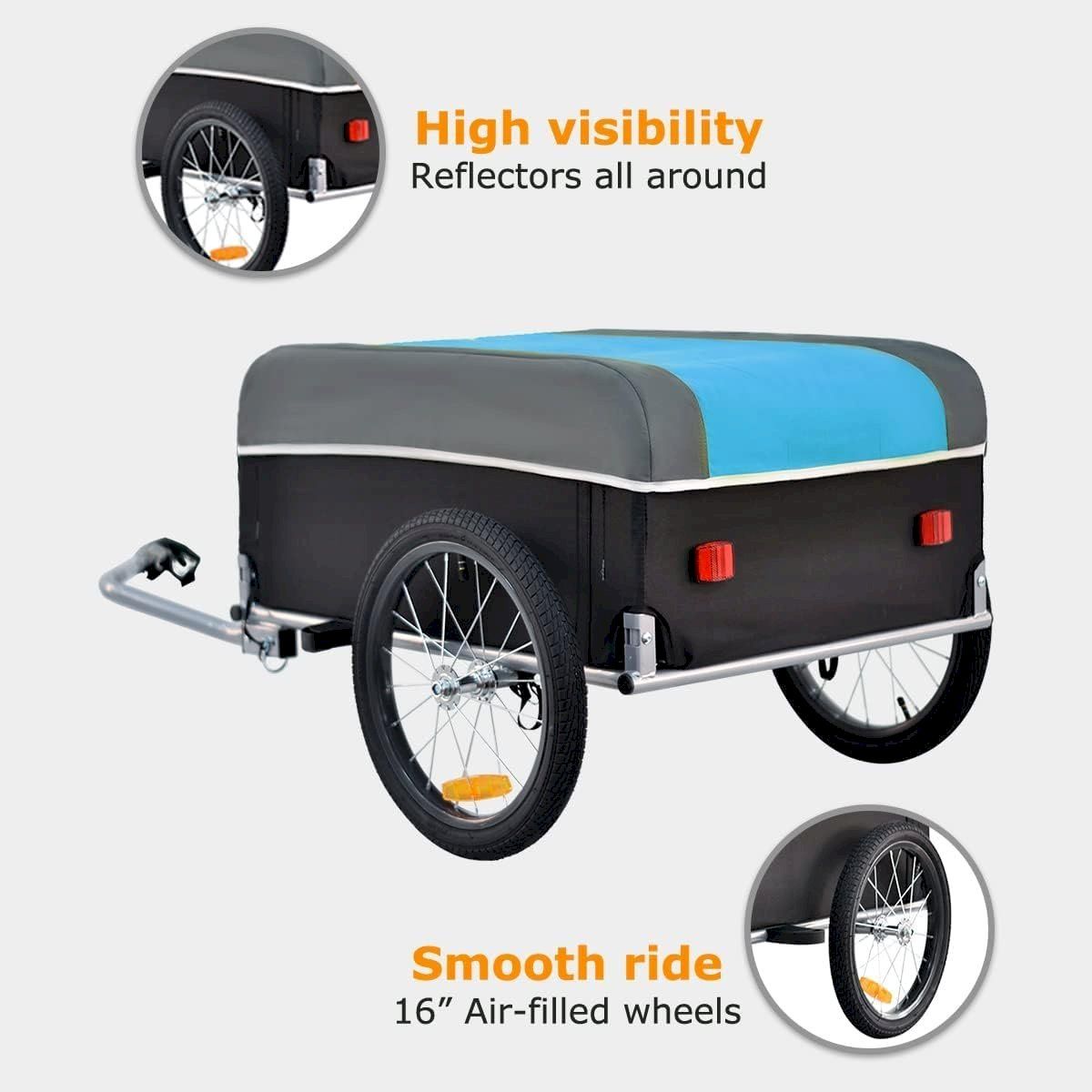 Rimorchi per biciclette: TIGGO VS Cargo II Blau / Schwarz – Nuovo e nell'imballaggio originale da Bottighofen venduto da zaap 2