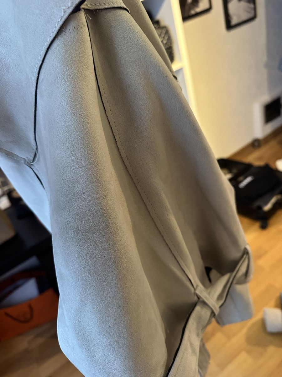 Giacche: Mango Wildlederjacke, hellgrau, Gr. S, Top Zustand! – Usato da Läufelfingen venduto da kiaverann 3