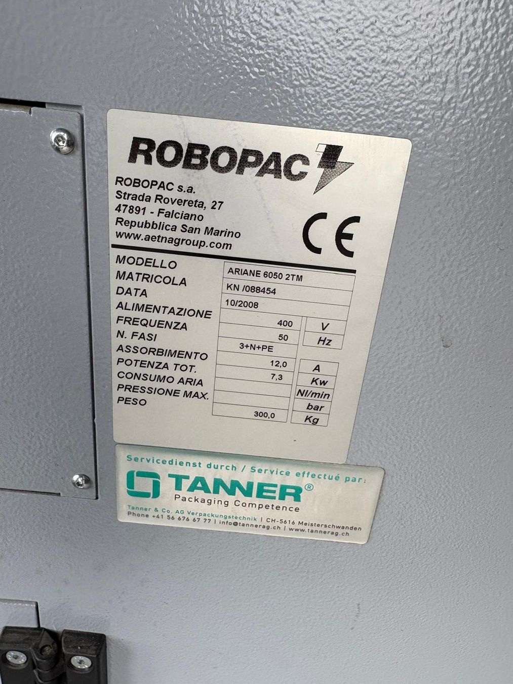 Tutte le macchine: Tanner Schrumpffolienverpackungsmaschine – Usato da Stein AR venduto da Bienli4 3