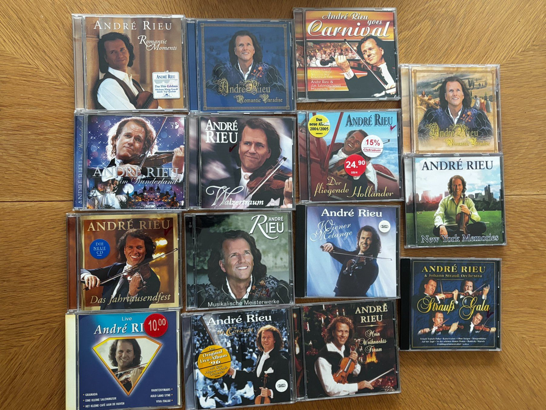 CDs: Andre Rieu - CD-Sammlung - 15 Stück – D'occasion à Niederurnen par Moeschtli