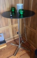 Stehtisch, indoor, schwarz /chrom, D/H: 70/105 cm