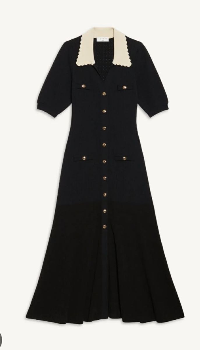 Sandro Vestiti: Sandro Elegant  Knitted Midi Dress – Usato da St.Josefen venduto da lop_lh8d