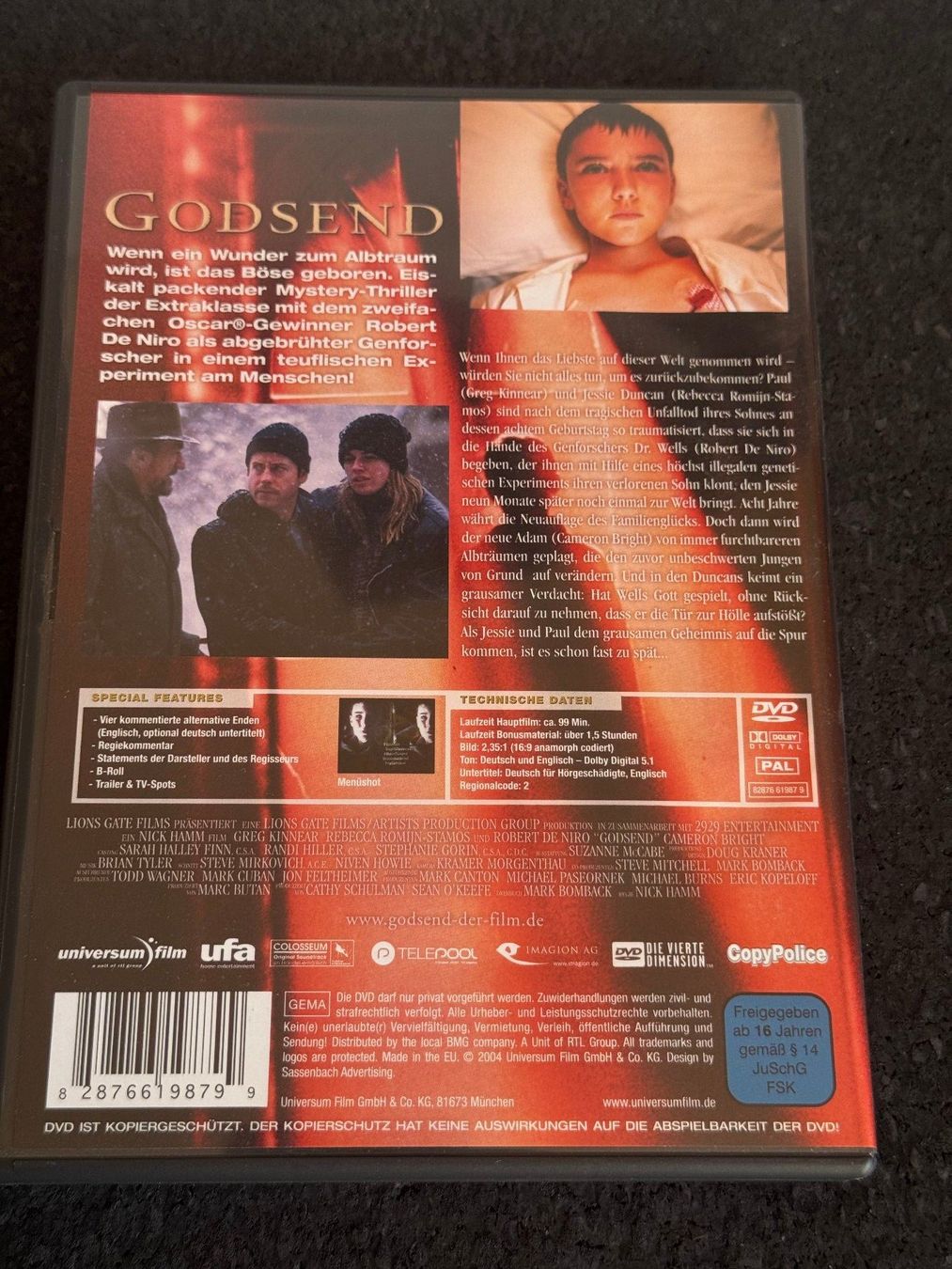 Alle DVDs: GODSEND DVD DE/EN – Gebraucht aus Fribourg von tschjoly 1
