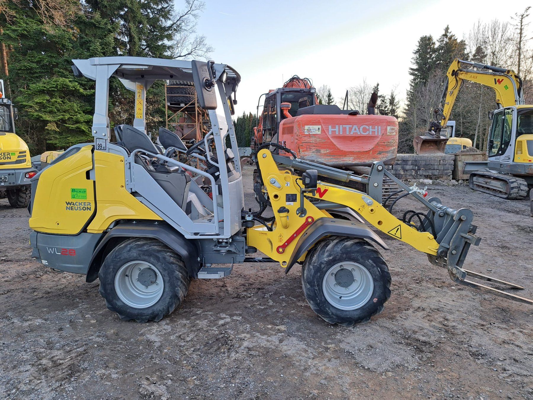 Weidemann Caricatori: Radlader Wacker Neuson WL28 – Usato da Rain venduto da Bob1000 6
