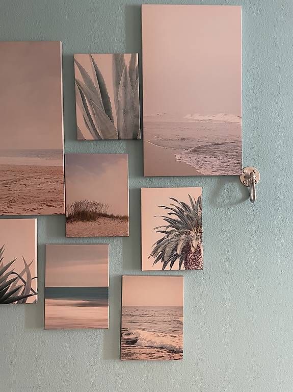 Foto & Immagini: Bild 8-er Set, Meer, Palme, Strand – Usato da Zürich venduto da Bobesch73
