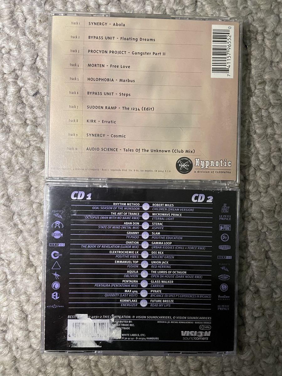 CD: Progressive Trance Tracks + Trancemaster 11 – Usato da Reinach AG venduto da trigger7811 2
