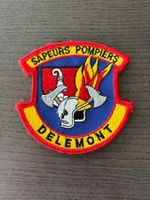 Ecusson Pompiers Delémont (JU) / Abzeichen Feuerwehr