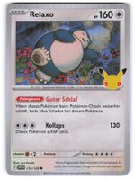 Relaxo / Snorlax / 30 Jahre / 30C 119
