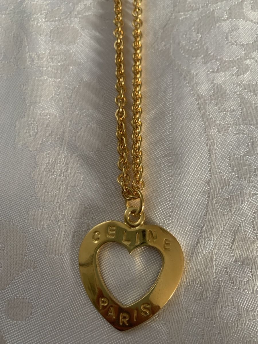 Celine Catenine: Important Celine heart necklace – Usato da Geneve venduto da Fashionpassion6