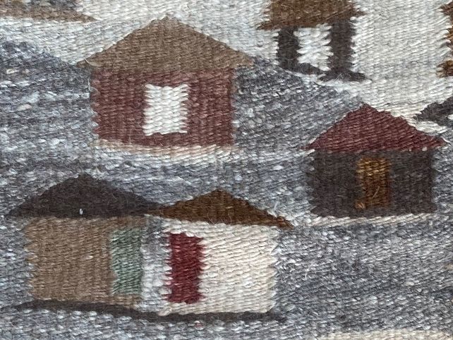 Tappeti: Südafrikanische Wohnkunst Teppich Lesotho Dorf – Usato da Worblaufen venduto da Invintage64 4