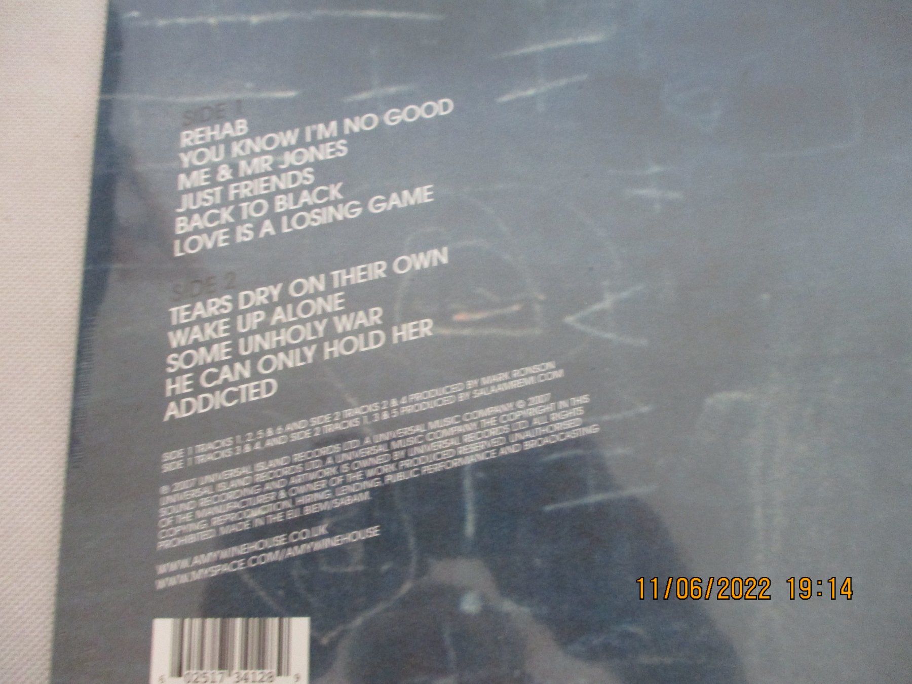 Vinyles: Amy Winehouse  -  Back To Black, 2007, Neu – Neuf avec emballage d'origine à Liestal par Disc-Point 3