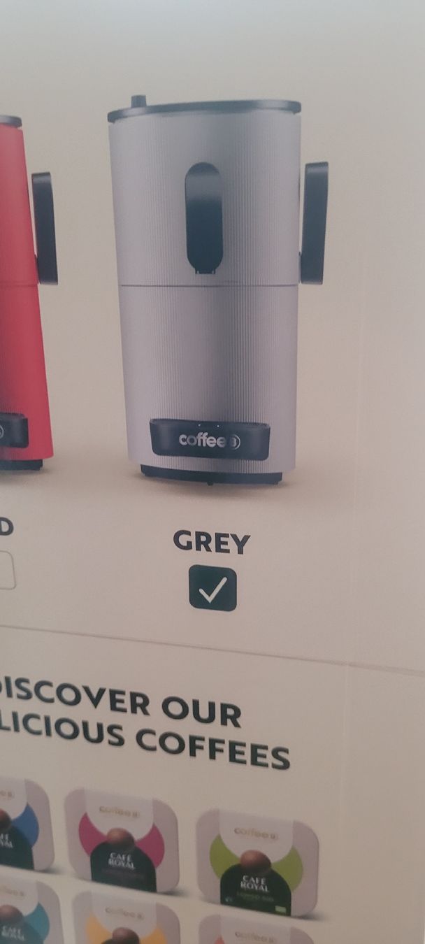 Coffee B Kaffeemaschinen & Espressomaschinen: Machine à café CoffeeB Horizon neuve et emballée + café – Neu und originalverpackt aus Vevey von lba_dd82 2