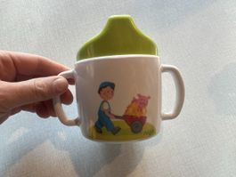 HABA Bauernhof Trinklernbecher/ Schnabeltasse