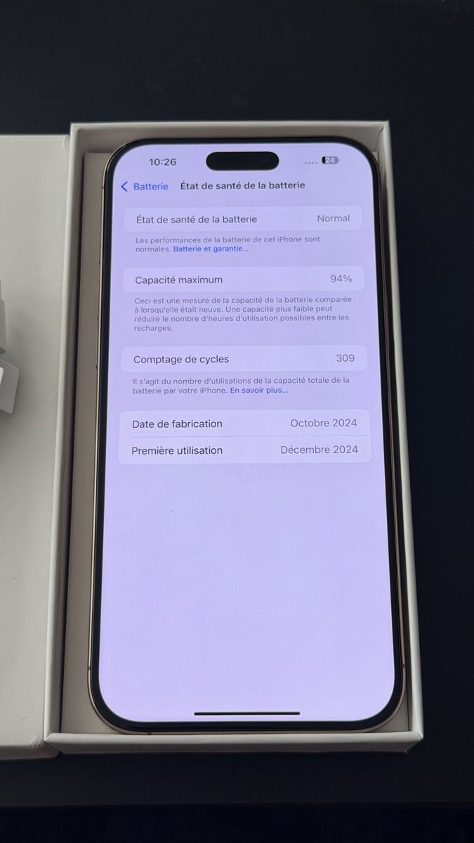 Apple Telefoni cellulari / Smartphones: iPhone 16 pro Max 256Gb Garantie 1 an – Usato da Genève venduto da Phoneconcept 2