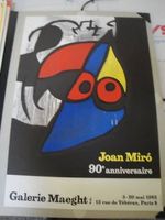 Joan Miró, 90 anniversaire, Originalausstellungsplakat 1983