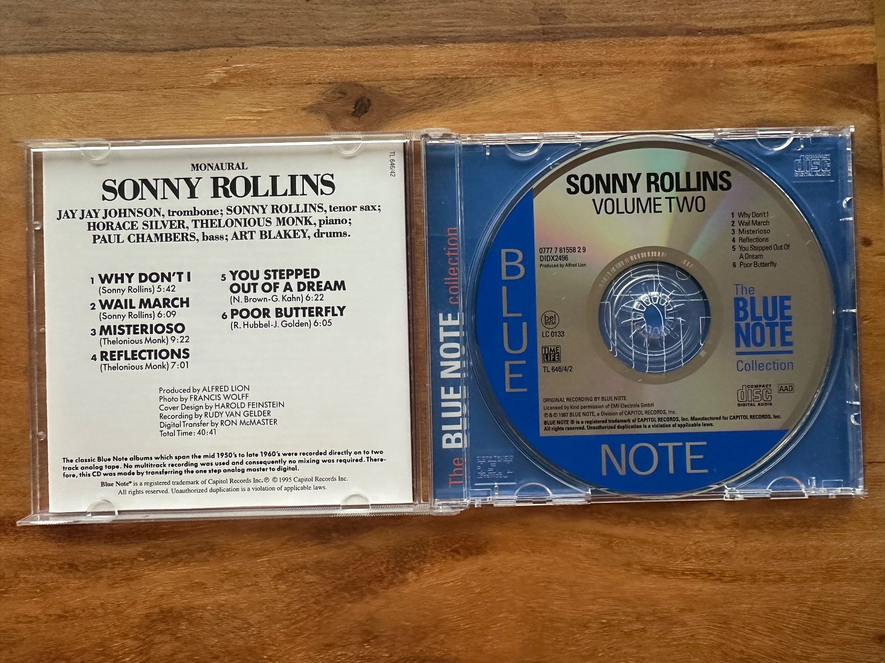 CD & DVD vergini: Sonny Rollins Volume 2 - The Blue Note Collection – Usato da Horgen venduto da flyingpenguin2000 1