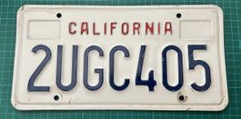 Autonummer California USA 🇺🇸