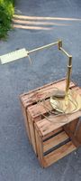 Vintage Stehlampe, Messing, Top Zustand, zeitlos schön!