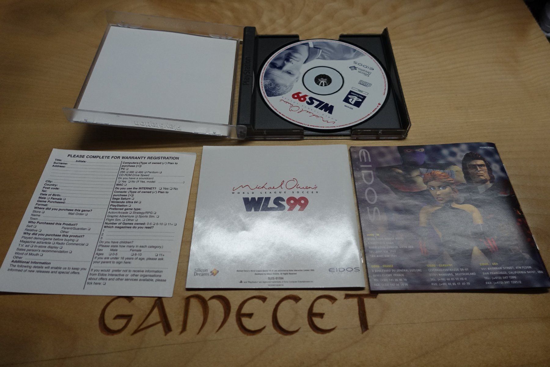 Sony Giochi: Michael Owen's World League Soccer 99 – Usato da Steinach venduto da Gamecet 4