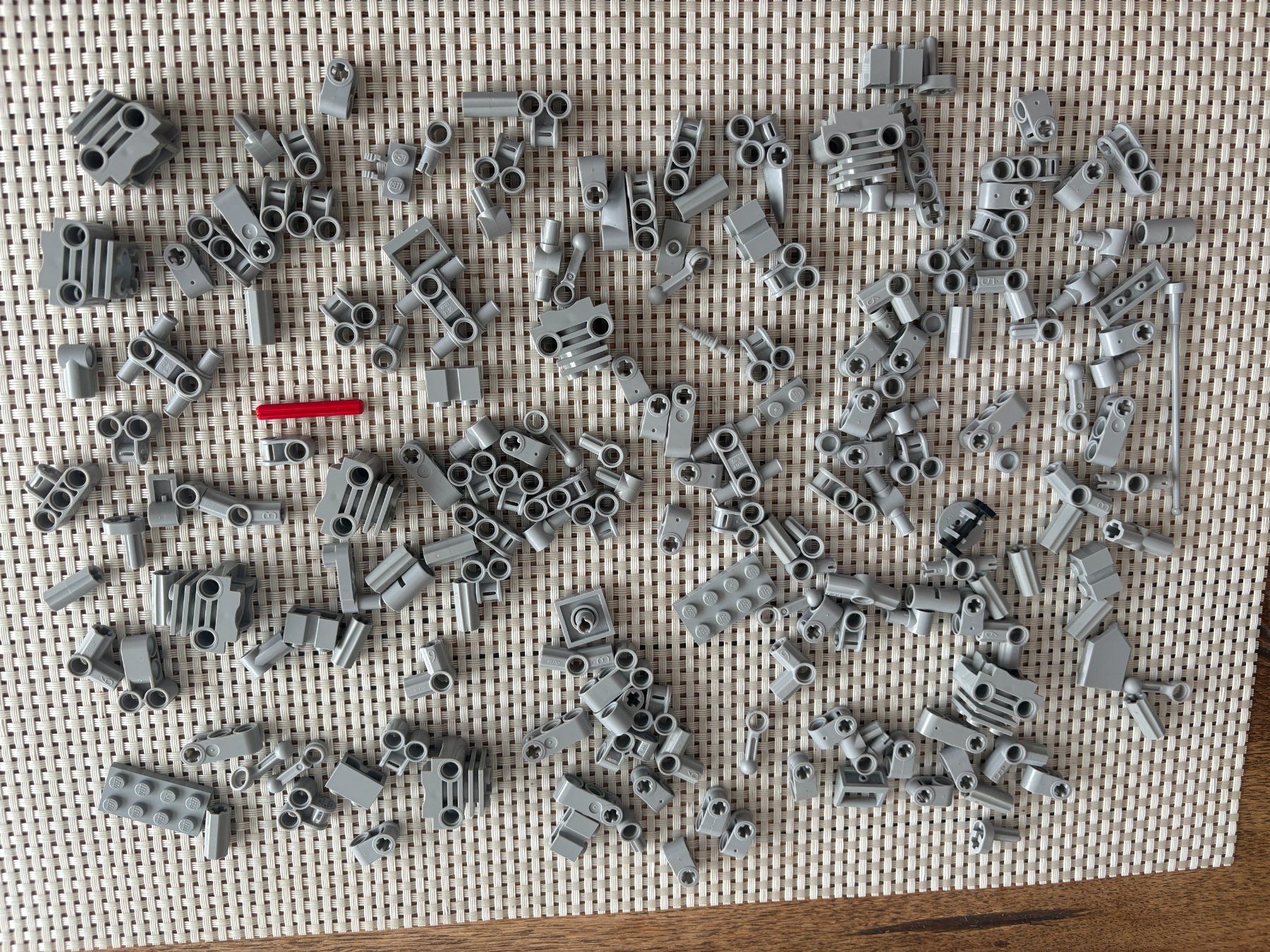 Lego Kit di costruzioni: Lego Technik hellgraue Verbinder Verbindungen LotP – Usato da Buochs venduto da Techtelmechtel
