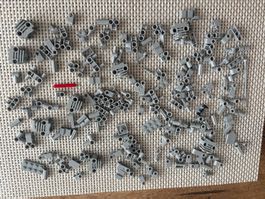 Lego Technik hellgraue Verbinder Verbindungen LotP