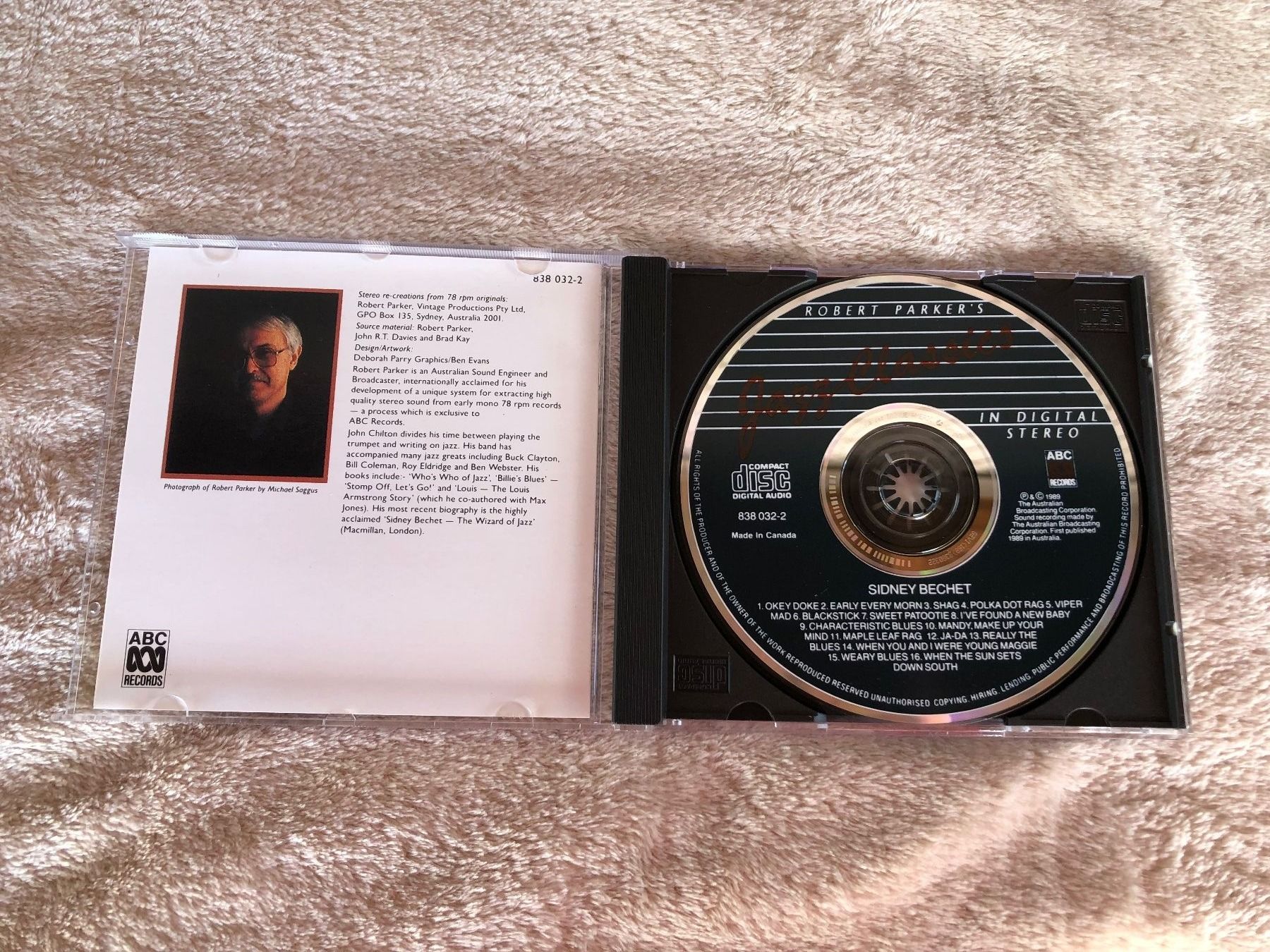 CD: Sidney Bechet Jazz Classics CD 1924-1938 – Usato da Schübelbach venduto da Dolly990_2 1