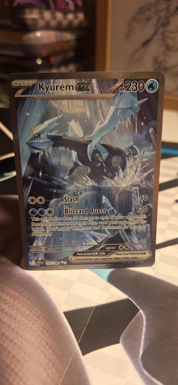 Pokémon Sammelbilder & Trading cards: Kyurem EX BLK EN 165/086 / Pokemon SAR – Neu (gemäss Beschreibung) aus Oberriet SG von Poketcm