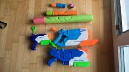 Nerf Wasserpistole 3x, Schaumpistole 3x 