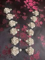 Tracht, Trachtenschmuck, Miederhaften, Silber 925