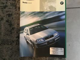 Skoda Octavia Verkaufsprospekt mit 38 Seiten September 2000