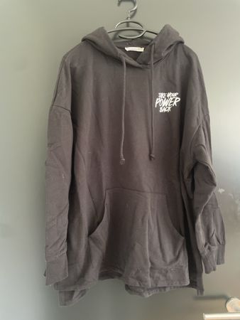 Hoodie schwarz Gr. L