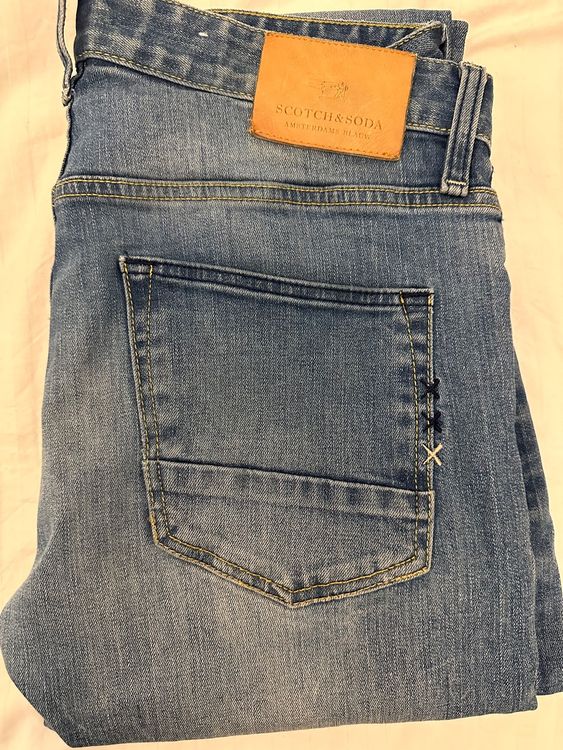 Robe Chemise En Jean Gris Maison Scotch & Soda - Taille 3 - Longueur 92cm - Neuf Avec Étiquettes