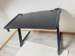 Gaming-/Schreibtisch Schwarz