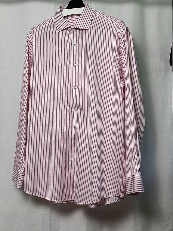 Camicie: Hemd Pink/Weiss gestreift – Usato da Schaffhausen venduto da Jan_11