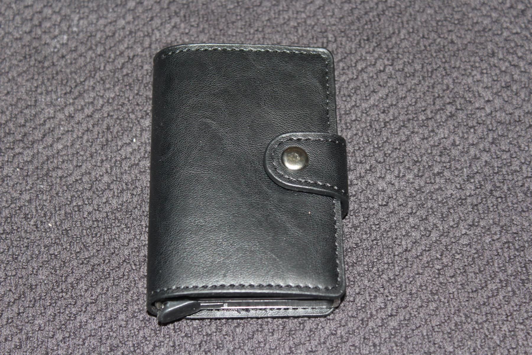 Portafogli: schwarz RFID Block Leder Karten etui – Nuovo (secondo la descrizione) da Kirchdorf AG venduto da Apost008